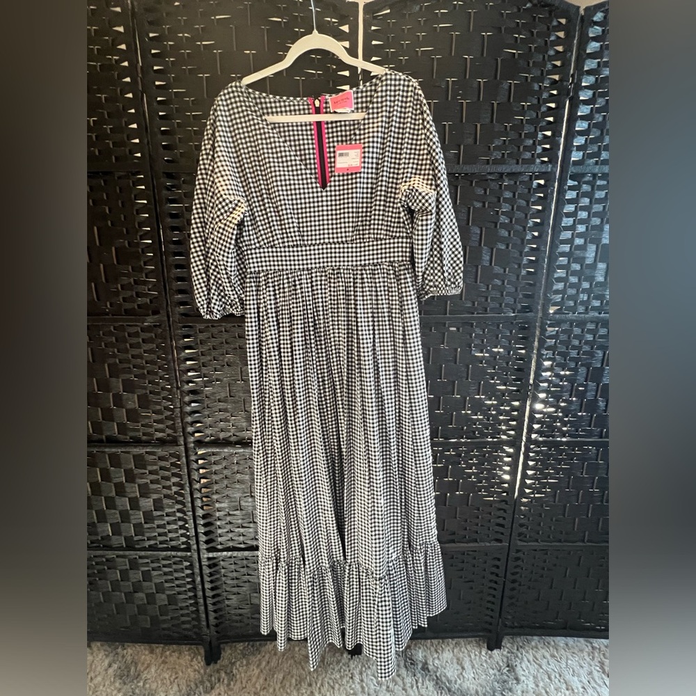 NWT Kate Spade ♠️ Gingham dress